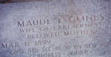 Maude Ellen Evermon Glines Maude Ellen Evermon Glines