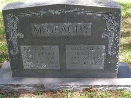 Maude Ellen Heacock McGEACHY Maude Ellen Heacock McGEACHY