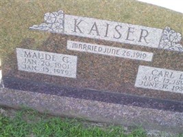Maude G. Kaiser