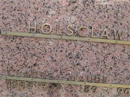 Maude Holsclaw