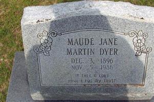 Maude Jane "Janie" Martin Dyer