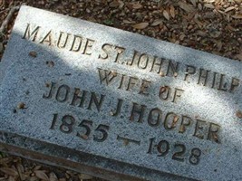 Maude St. John Philpot Hooper Maude St. John Philpot Hooper