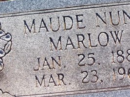 Maude LouEthel Nunn Marlow