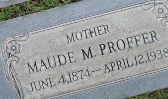 Maude M. Proffer Maude M. Proffer