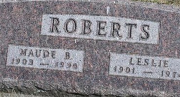 Maude B "Maudie" Combest Roberts Maude B "Maudie" Combest Roberts
