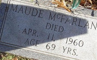 Maude McFarland Maude McFarland