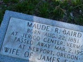Maude R Baird