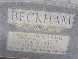 Maude Rose Beckham