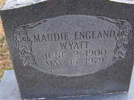 Maudie England Wyatt Maudie England Wyatt