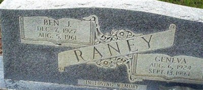 Maudie Geneva "PeeWee" Howard Raney