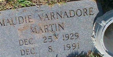 Maudie Varnadore Martin Maudie Varnadore Martin