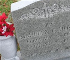 Maureen D "Mo" Howie Maureen D "Mo" Howie