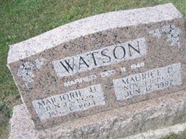 Maurice D Watson Maurice D Watson