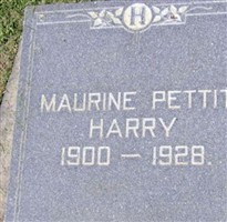 Maurine Pettit Harry