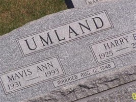 Mavis Ann Wheeler Umland Mavis Ann Wheeler Umland