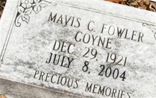 Mavis C Fowler Goyne