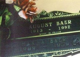 Max Adalbert Baer, Sr Max Adalbert Baer, Sr