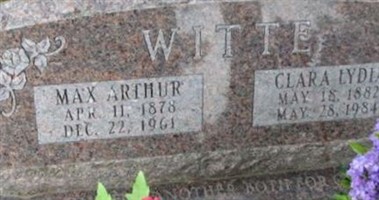 Max Arthur Witte Max Arthur Witte