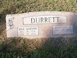 Max Barton Durrett Max Barton Durrett