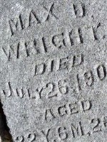 Max D. Wright Max D. Wright