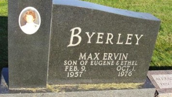 Max Ervin Byerley Max Ervin Byerley