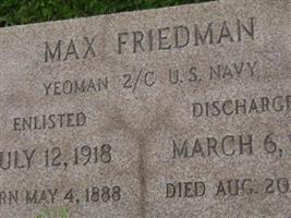 Max Friedman