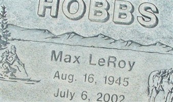 Max Leroy Hobbs Max Leroy Hobbs