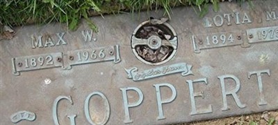 Max Walter Goppert Max Walter Goppert