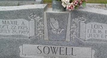 Maxie Alford Sowell