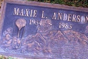 Maxie Aron Anderson Maxie Aron Anderson