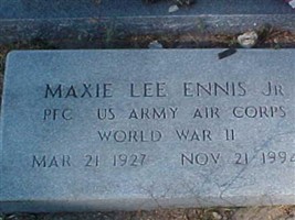 Maxie Lee Ennis, Jr