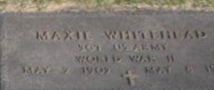 Maxie Whitehead Maxie Whitehead