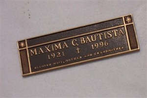 Maxima C. Bautista Maxima C. Bautista