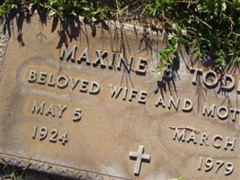 Maxine B. Todd Maxine B. Todd