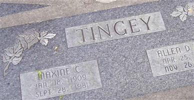 Maxine Cahoon Tingey