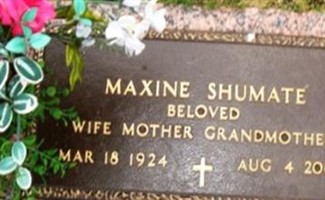 Maxine Counts Shumate