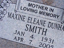 Maxine E Dunham Smith Maxine E Dunham Smith