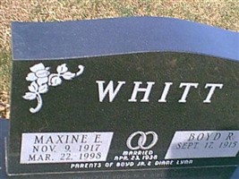 Maxine E. Petersen Whitt