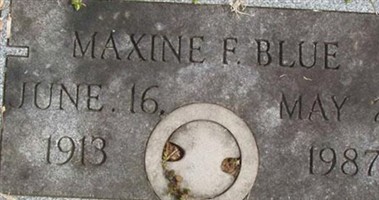 Maxine Fritts Blue Maxine Fritts Blue