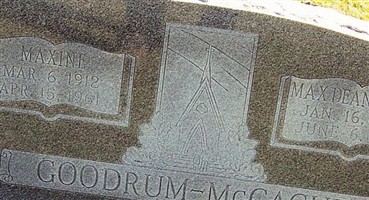Maxine Goodrum McCague
