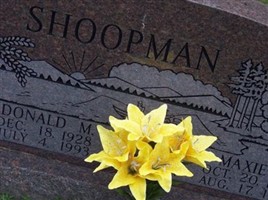 Maxine Louise "Maxie" Goad Shoopman Maxine Louise "Maxie" Goad Shoopman