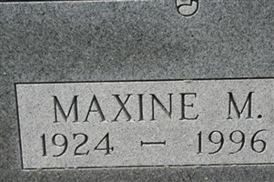 Maxine M. Griesinger Burcham Maxine M. Griesinger Burcham
