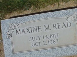 Maxine M. Read Maxine M. Read
