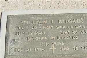 Maxine M Rhoads