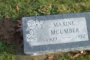 Maxine McUmber Maxine McUmber