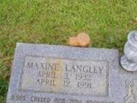 Maxine "Tiny" Brown Lott Langley