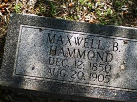 Maxwell B. Hammond Maxwell B. Hammond