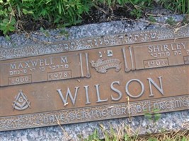 Maxwell M Wilson Maxwell M Wilson