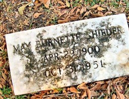 May Burnette Shieder May Burnette Shieder