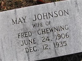 May Johnson Chewning May Johnson Chewning
